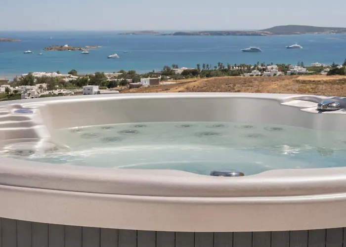 度假居 Near - 1br - Jacuzzi - Origin Cycladic Windmill *