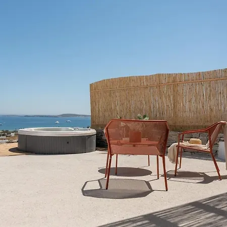 Hébergement de vacances Near - 1br - Jacuzzi - Origin Cycladic Windmill