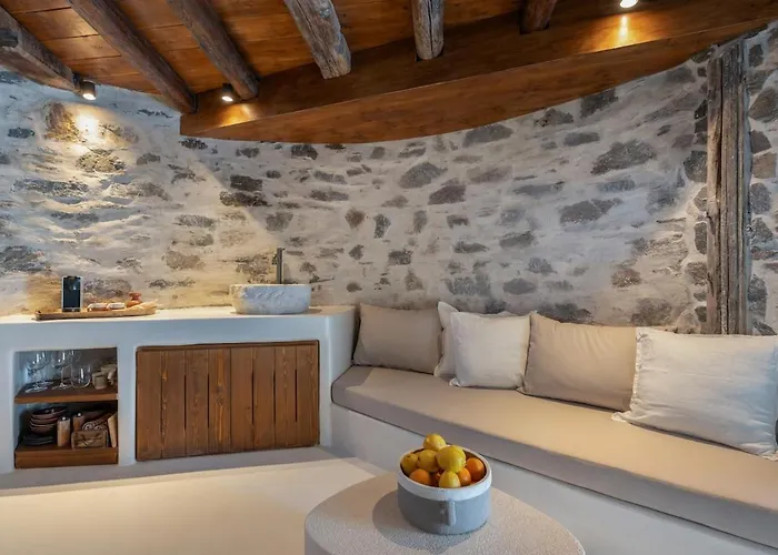 Near - 1br - Jacuzzi - Origin Cycladic Windmill 나오우사