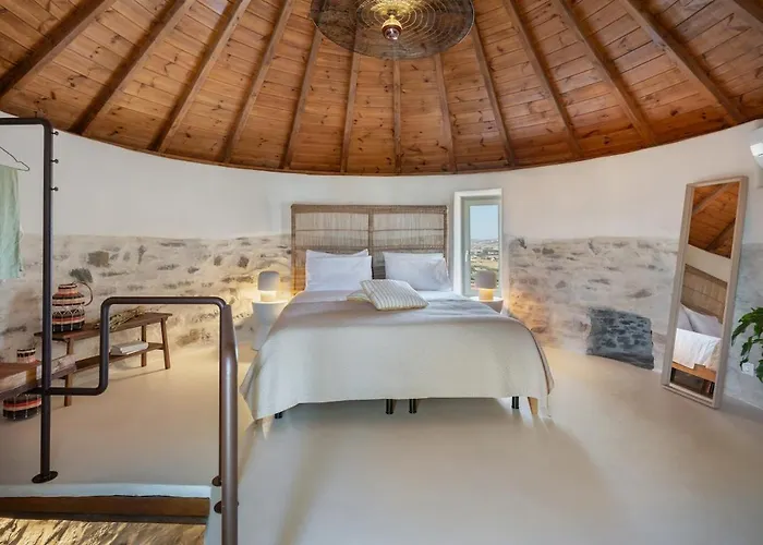 Near - 1br - Jacuzzi - Origin Cycladic Windmill 펜션 나오우사