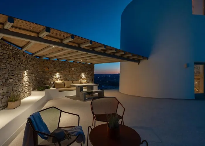 Near - 1br - Jacuzzi - Origin Cycladic Windmill 나오우사