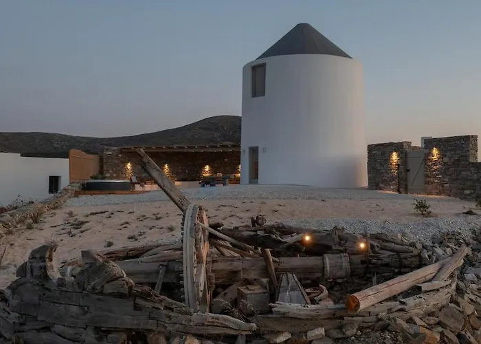 Near - 1br - Jacuzzi - Origin Cycladic Windmill * 나오우사