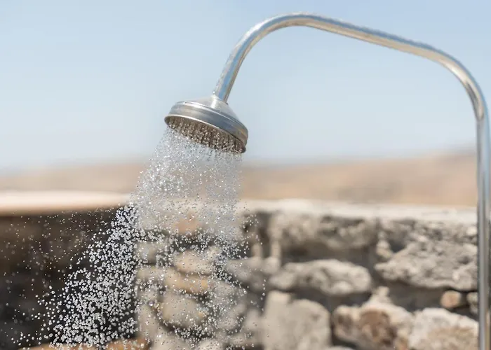 펜션 Near - 1br - Jacuzzi - Origin Cycladic Windmill 나오우사